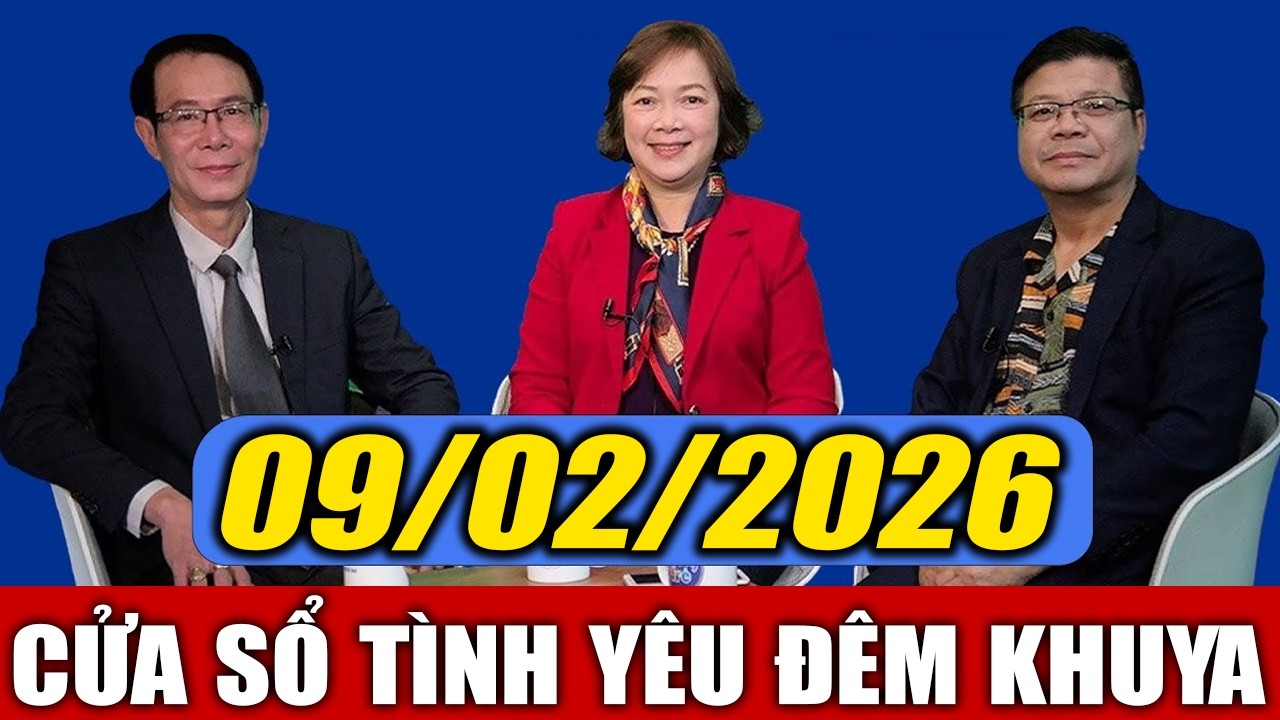 Nghe Cửa Sổ Tình Yêu VOV Đêm Khuya Ngày 09/02/2026 | Đinh Đoàn Tư Vấn Hôn Nhân Gia Đình