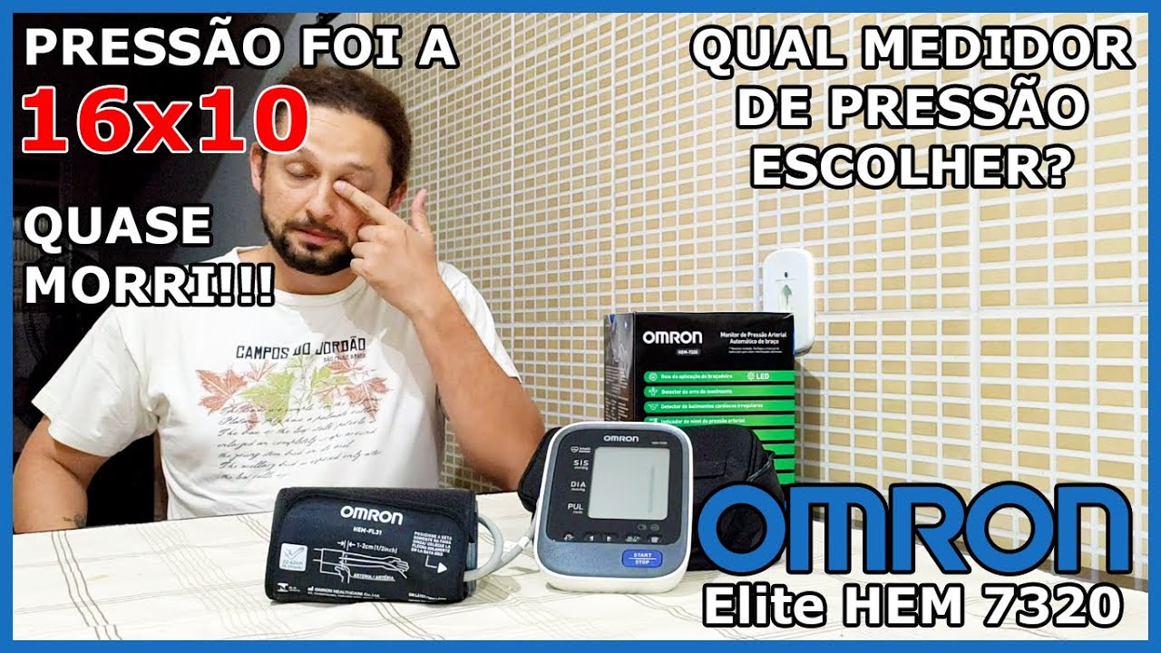Como Escolher um Medidor de Pressão | Omron Elite HEM 7320 é o melhor?