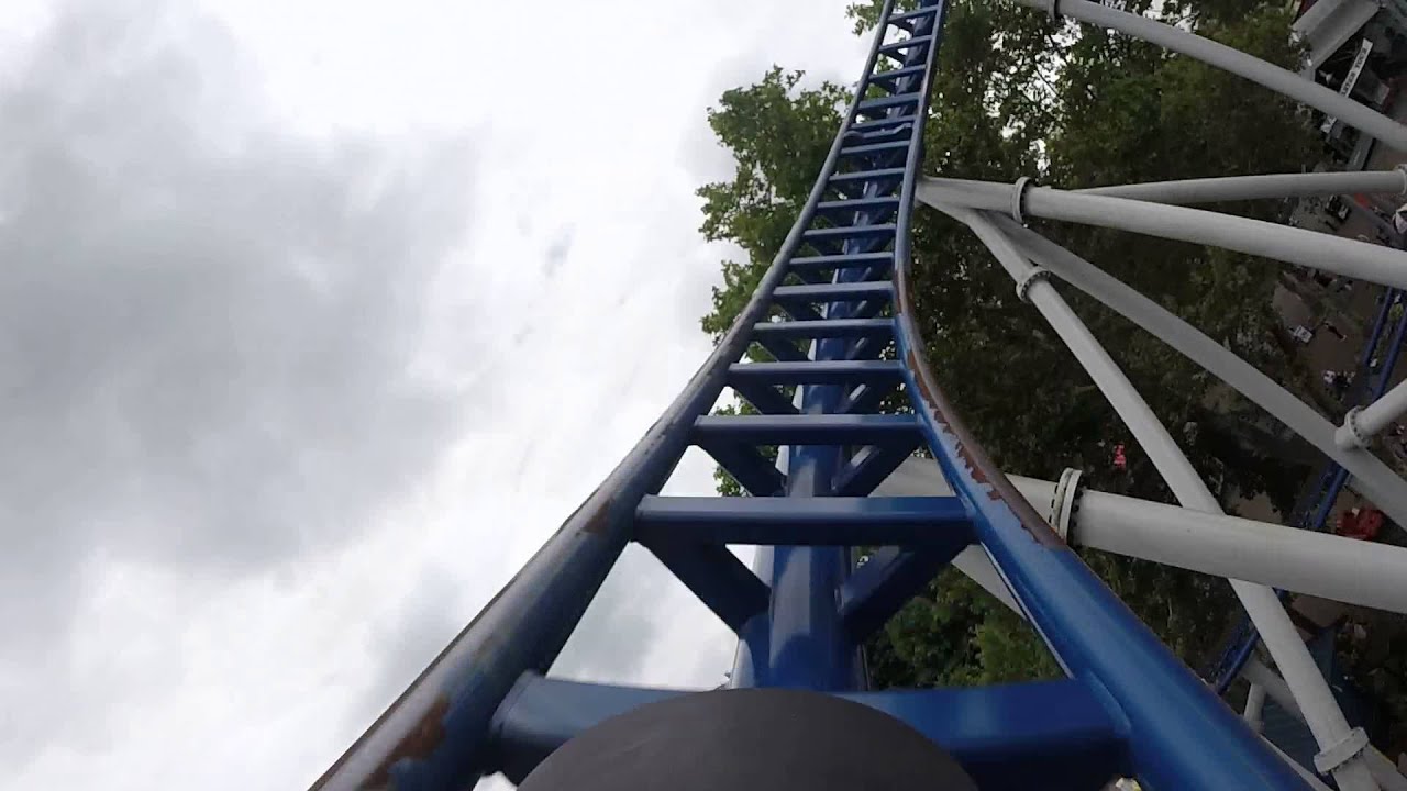 POV on Kennywood's Sky Rocket coaster!