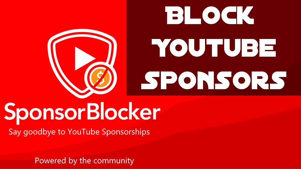 SponsorBlocks Browser AddOn avoids Youtube Sponsoring blocks! (Edge / Firefox / Chrome / Opera)