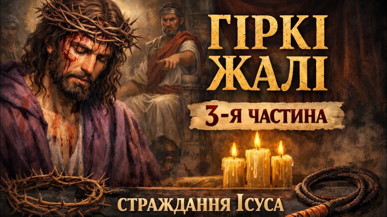 Гіркі Жалі — 3 частина | Страждання Ісуса, які змінили історію