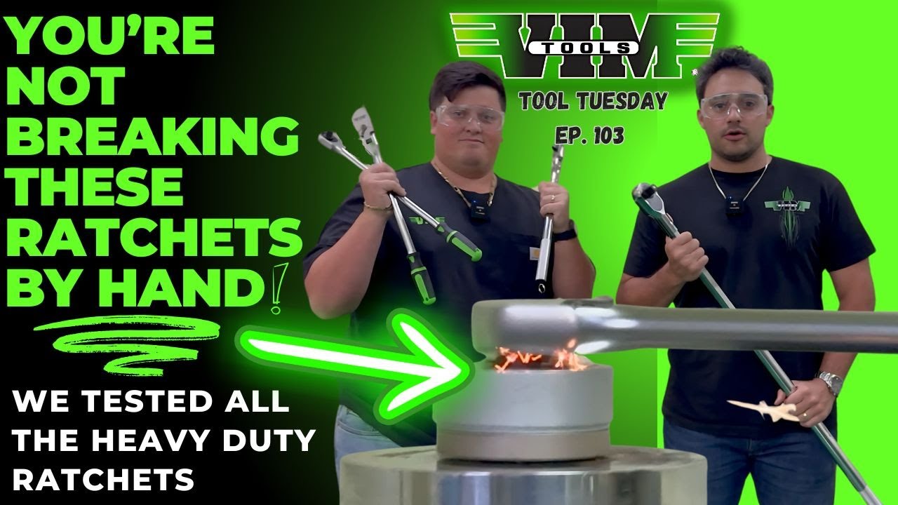 You Can Not Break These Ratchets By Hand: We Test Our Heavy Duty Ratchets! Tool Tuesday EP 103