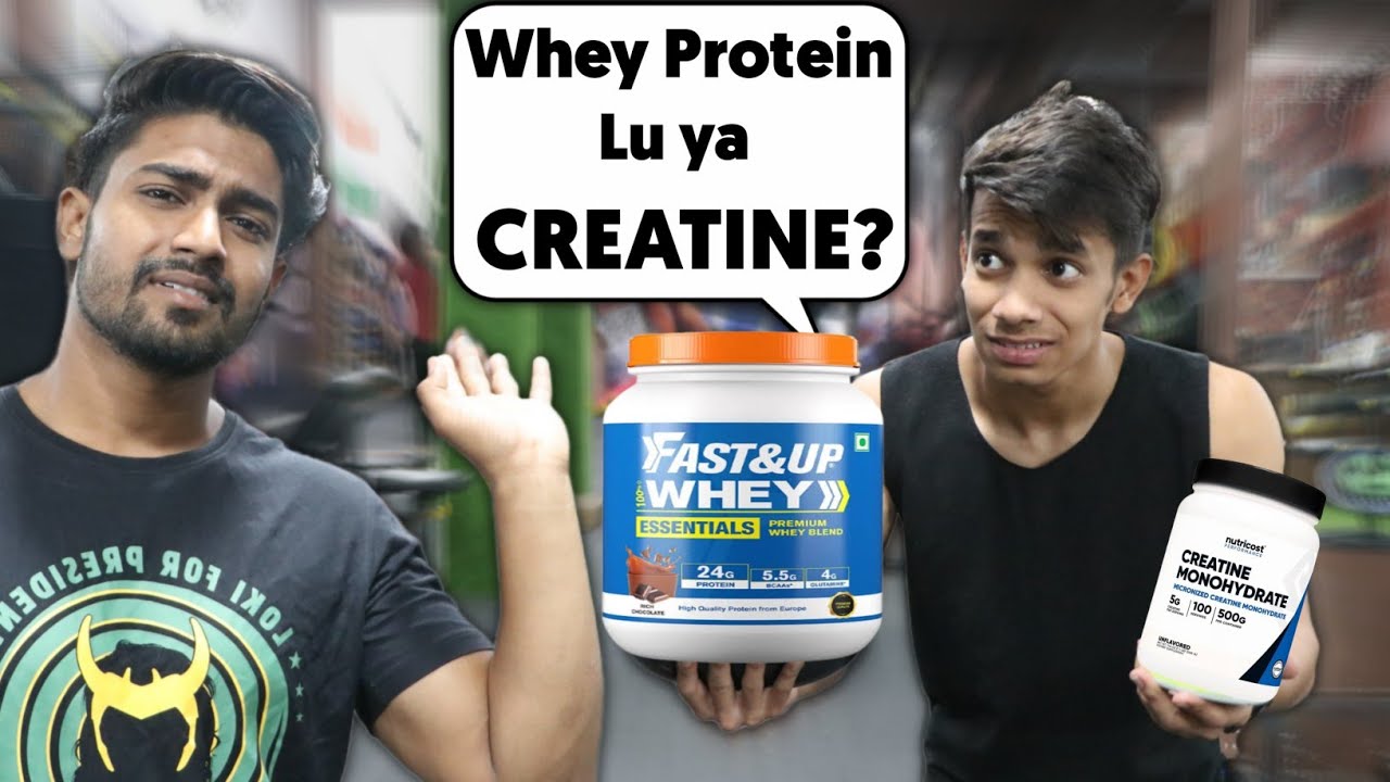 Creatine VS Whey Protein| Whey Protein Or Creatine Which Is better?