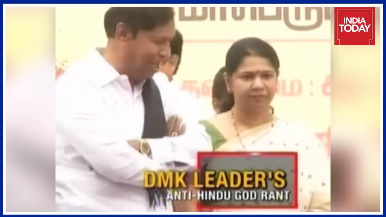 DMK MP, Kanimozhi Sparks Controversy Over Questioning Need Of Protection For God