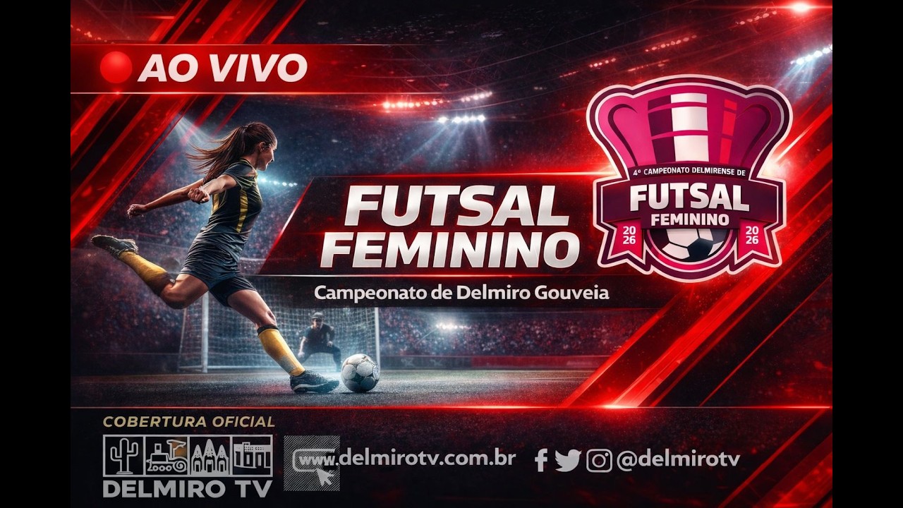 2&ordf; RODADA - CAMPEONATO DELMIRENSE DE FUTSAL FEMININO - Henriqueta Eva - 2026
