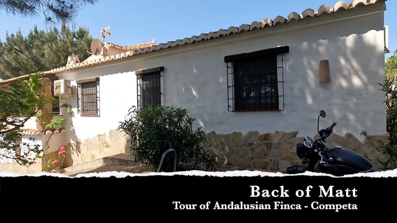 Tour of Andalusian Finca near Competa