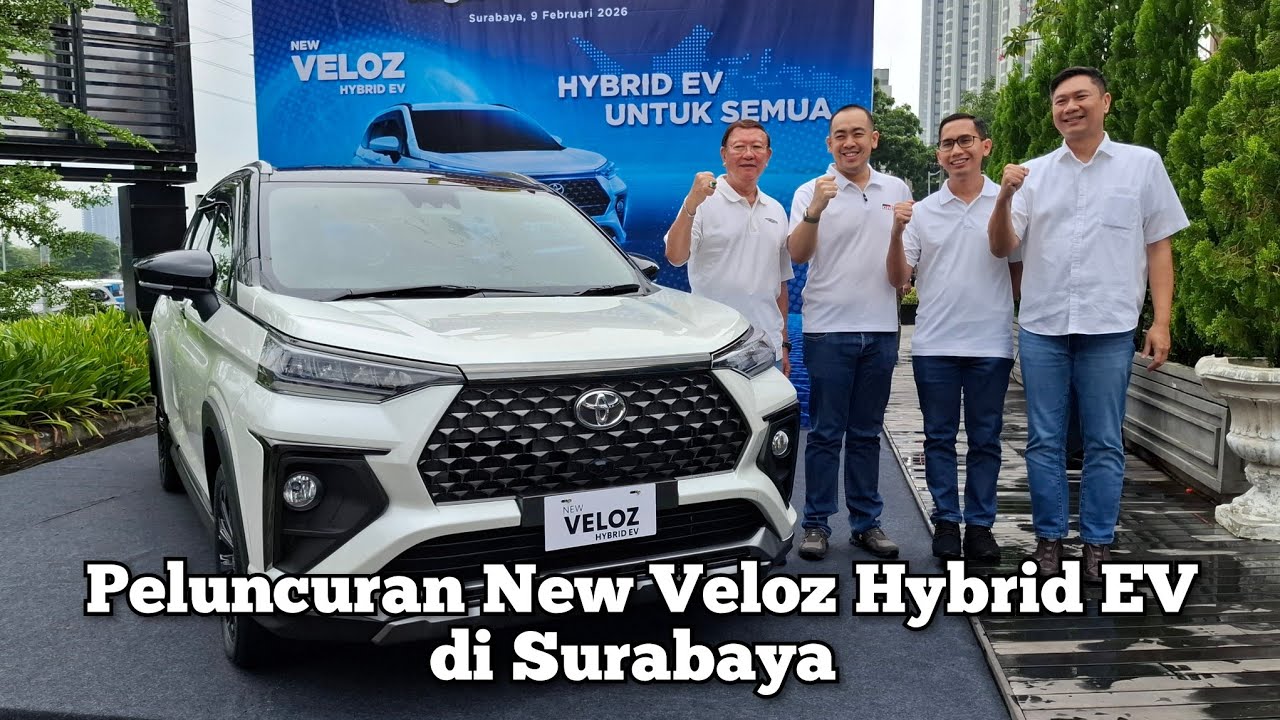 Peluncuran New Veloz Hybrid EV di Surabaya