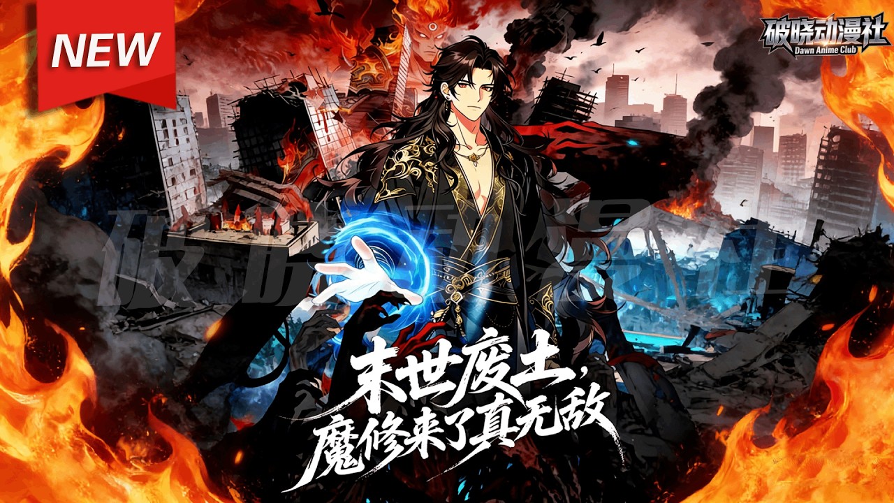 MULTISUB📢新番上线《末世废土，魔修来了真无敌》第1~66集丨废材记名弟子叶辰意外激活两界穿梭系统，凭借魔功吞噬丧尸血气，修为狂飙。从蝼蚁崛起一步步向仇人挥剑，书写传奇！#漫剧 #破晓动漫社