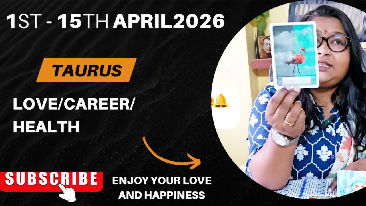 HINDI Taurus/वृषभ♉TAROT 1st-15thApril 2026😇 प्रकाश और सफलता की ओर बढ़ रहा है 🙏 हिंदी टैरो 