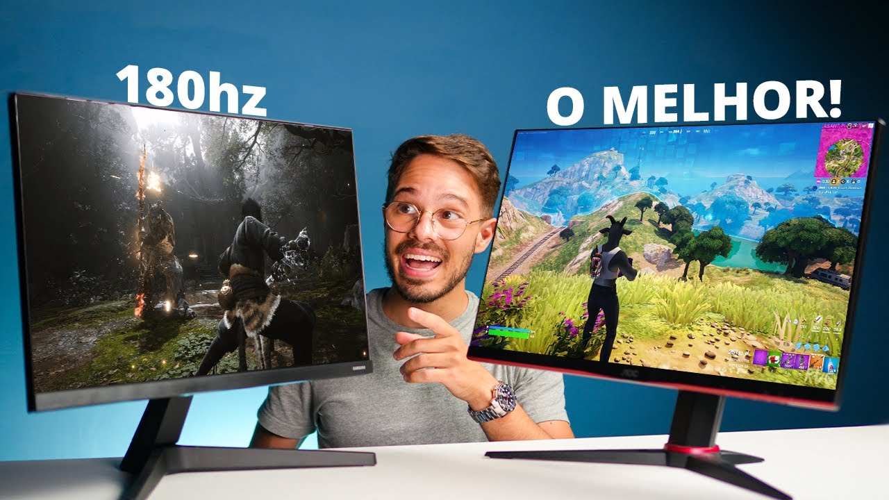SEM ERRO! Esses são os MELHORES MONITORES GAMER para comprar!