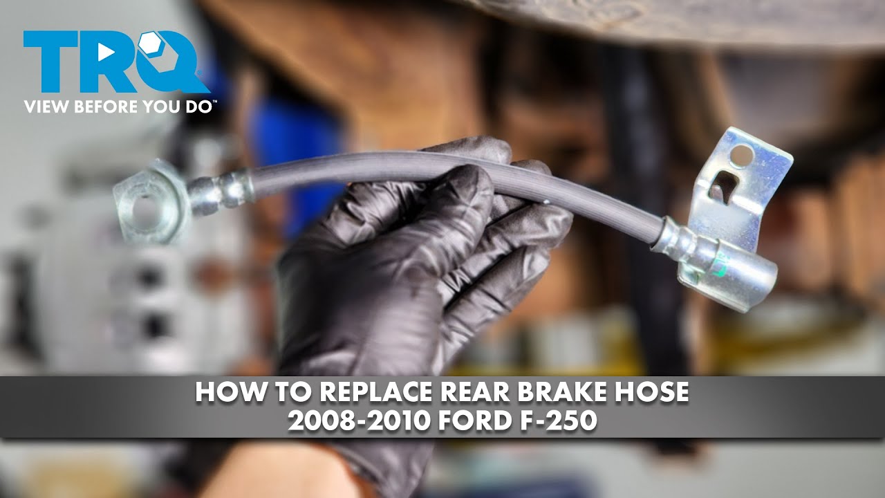 How to Replace Rear Brake Hose 2008-2010 Ford F-250