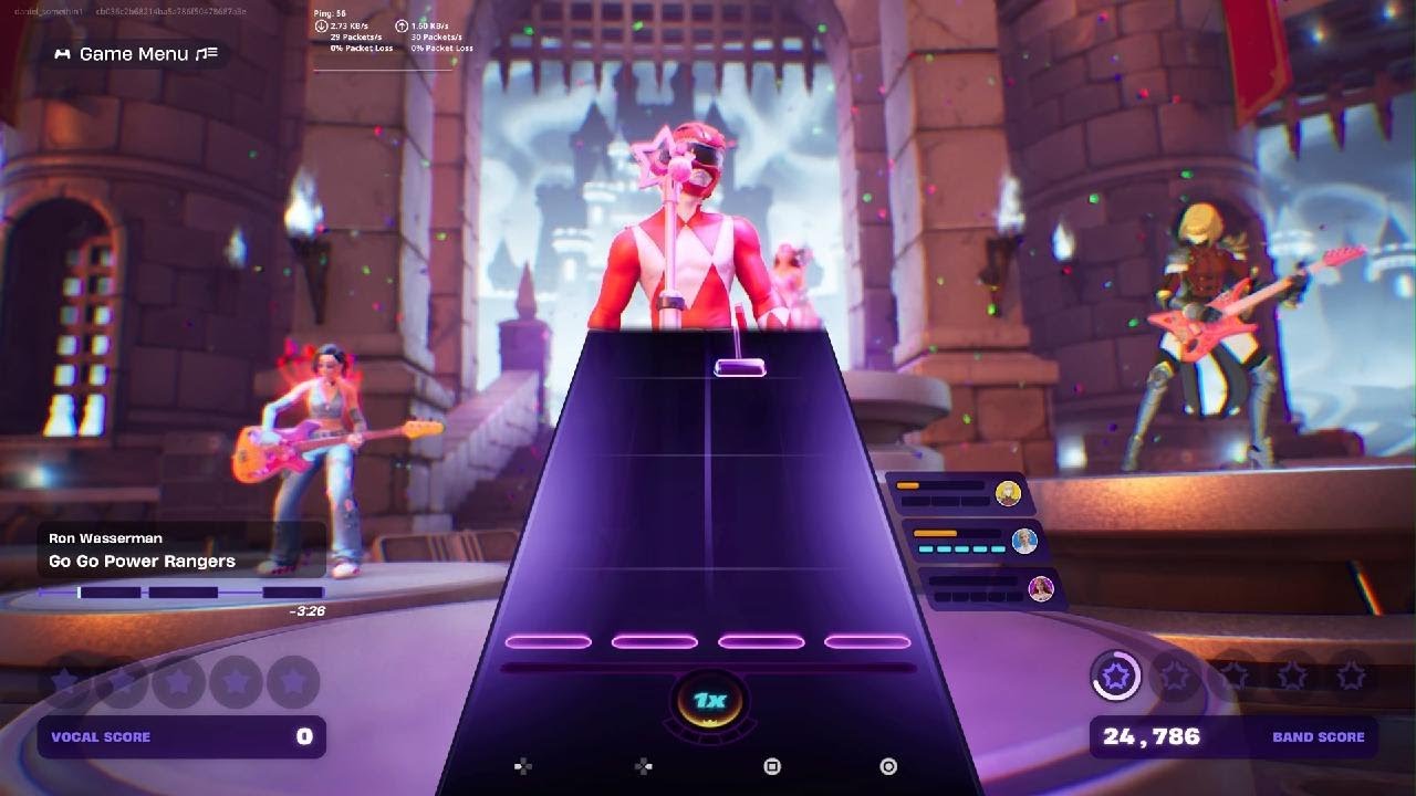 Fortnite festival power rangers