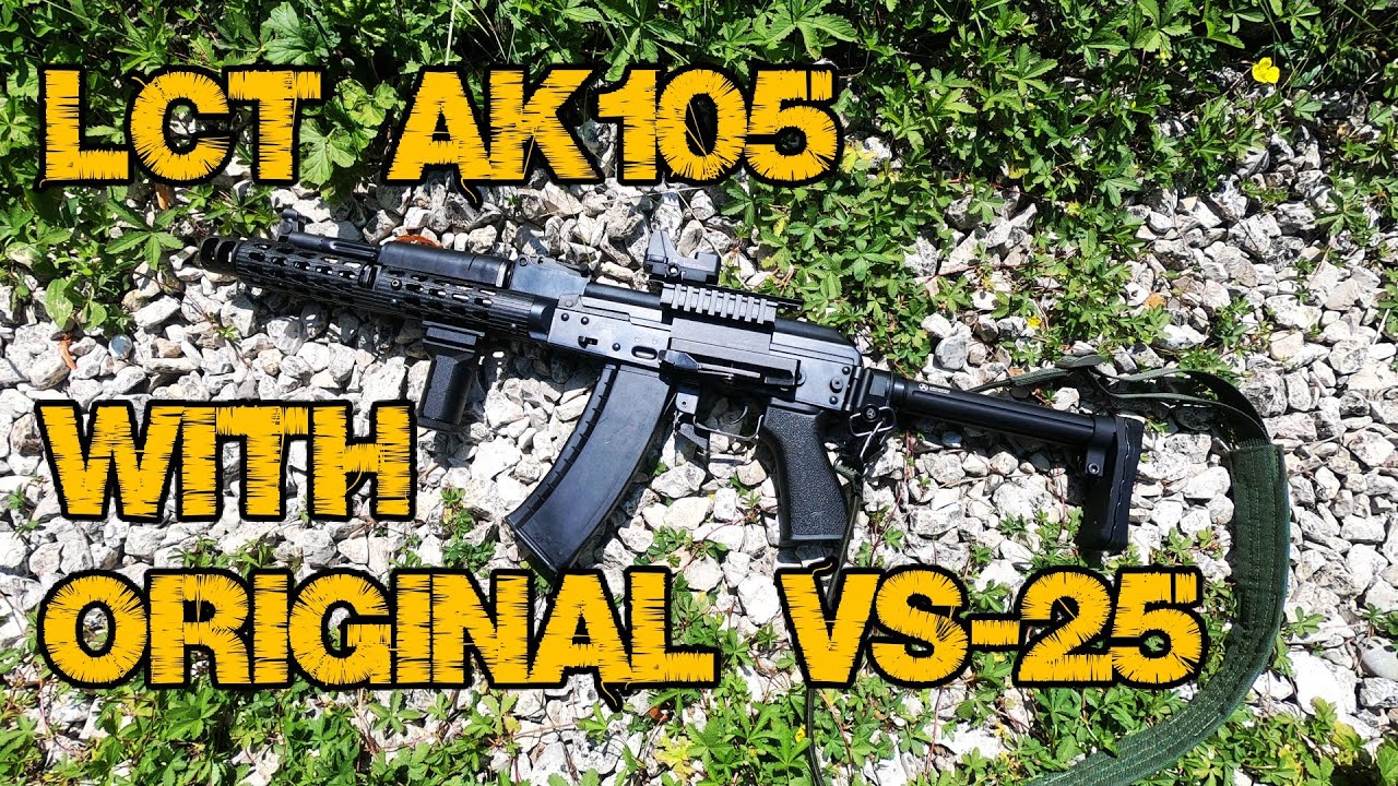 LCT Airsoft AK-105 Modification | Keymod Forend VS-25 | Armacon Buttstock Baskak
