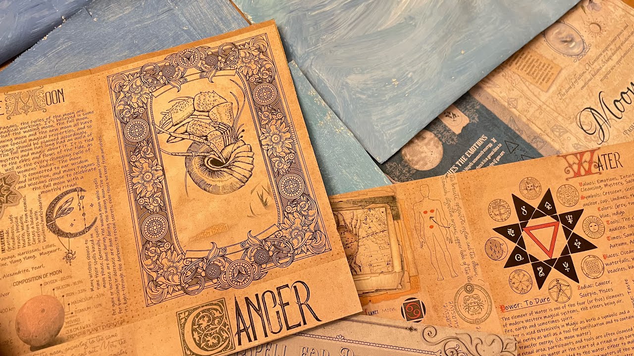 Journal 2026 - Getting A Start On My Journal Base - Craft With Me: Acrylic Painting