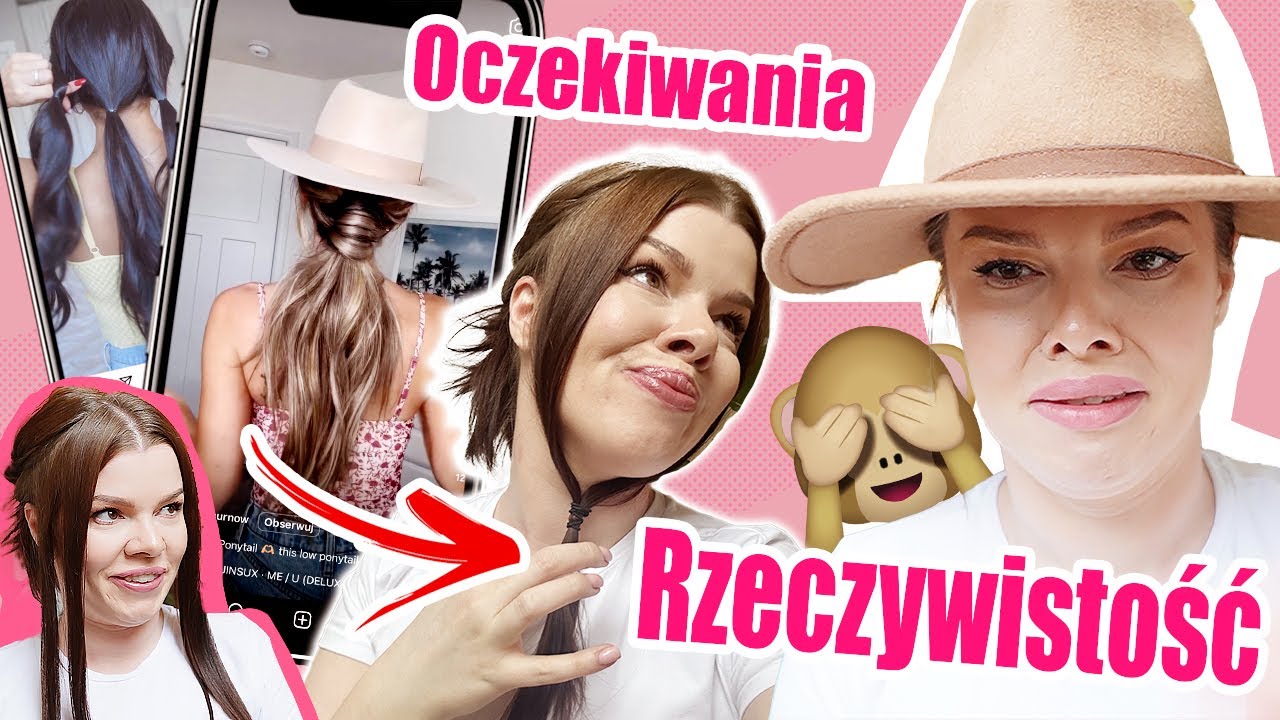 ODTWARZAM Fryzury z INSTAGRAMA i TIK TOKA | 1 tajny TRIK o KTÓRYM NIKT CI NIE POWIEDZIAŁ!