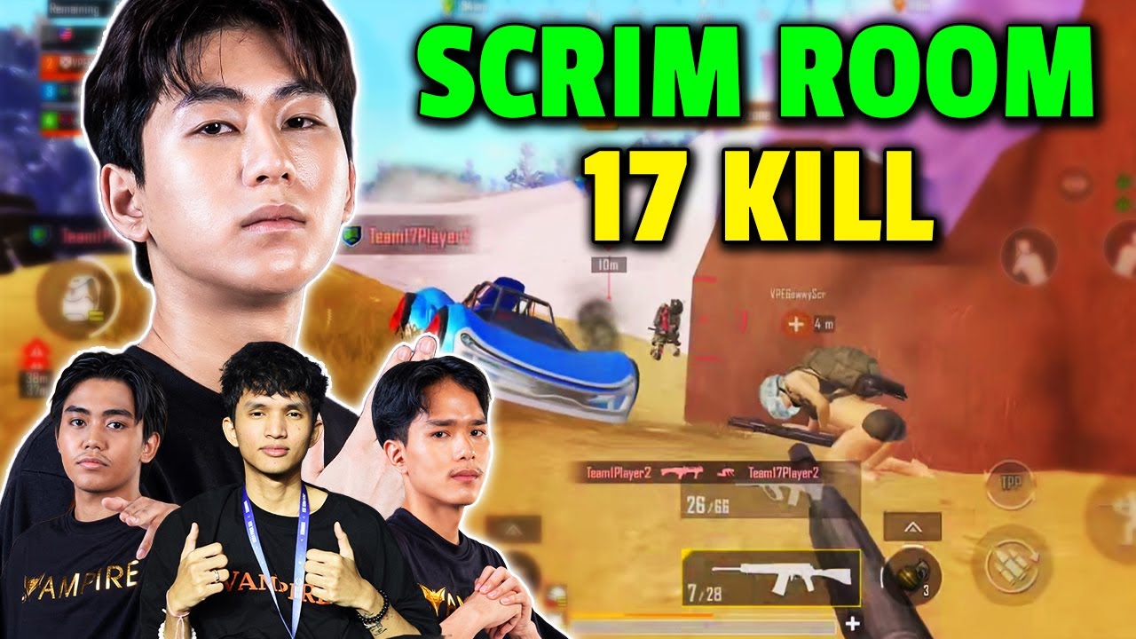 PUBG Mobile : MELA SchwepXz 2ed3ull Gewwy Scrim room Gameplay Uncut