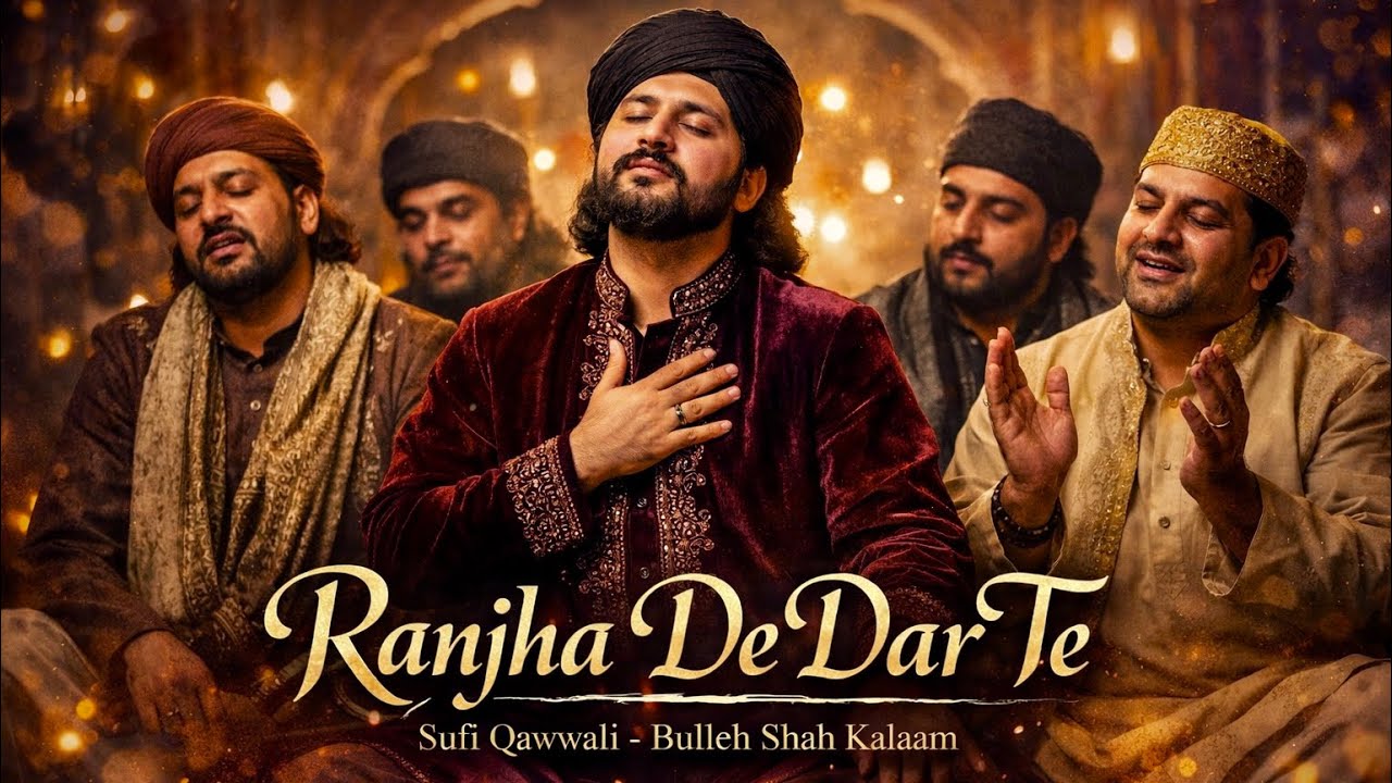 Ranjha De Dar Te | رنجھا دے در تے | Heartbreak Sufi Qawwali (Bulleh Shah Inspired) | Ishq Reverb