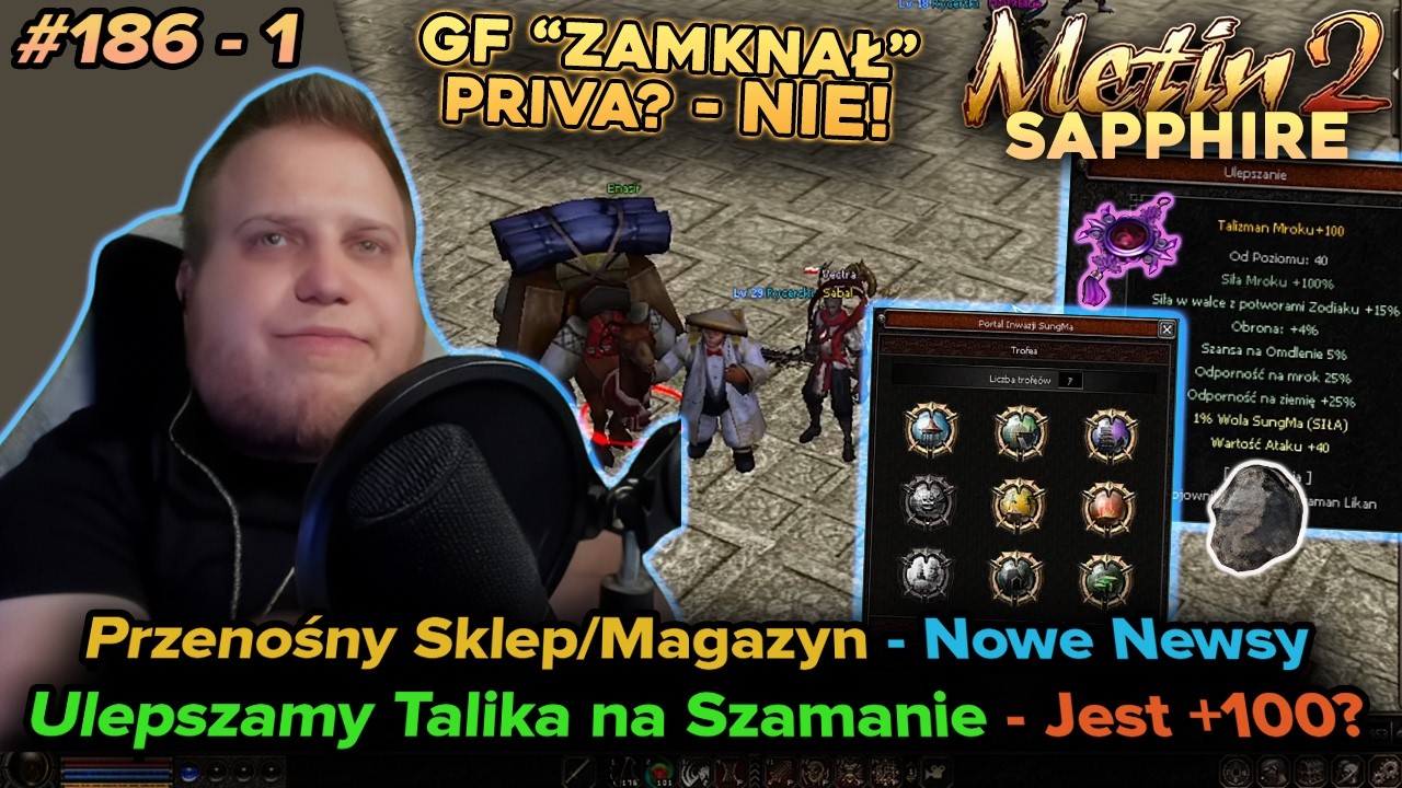 Sabal - Metin2 - Sapphire - Przenośny magazyn, newsy i przecieki oraz mamy Talik ponad +100! - 89-1
