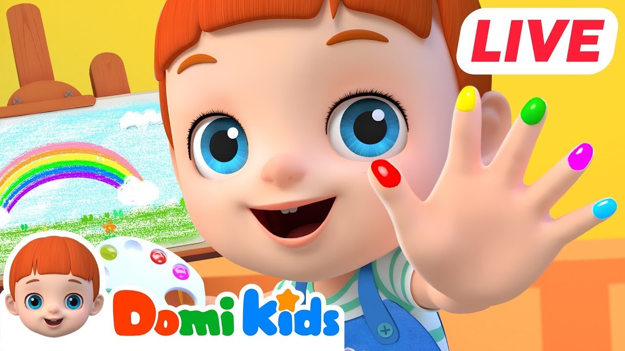 🔴 LIVE 2026 BEST Nursery Rhymes for Kids🎵⚽🐵Soccer Showdown, Monkey, Baby Shark + MORE | Domi Kids