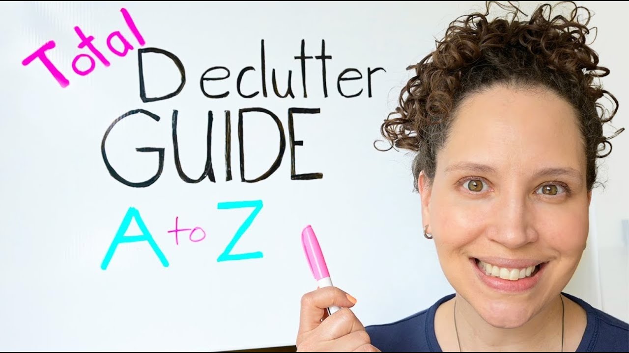 How to declutter from beginning to end!