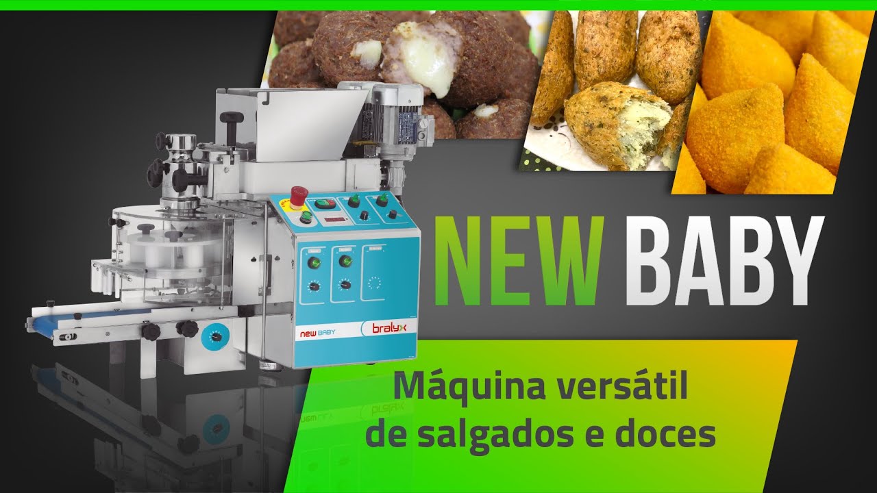 Máquina Salgados e Doces NEW BABY | BRALYX