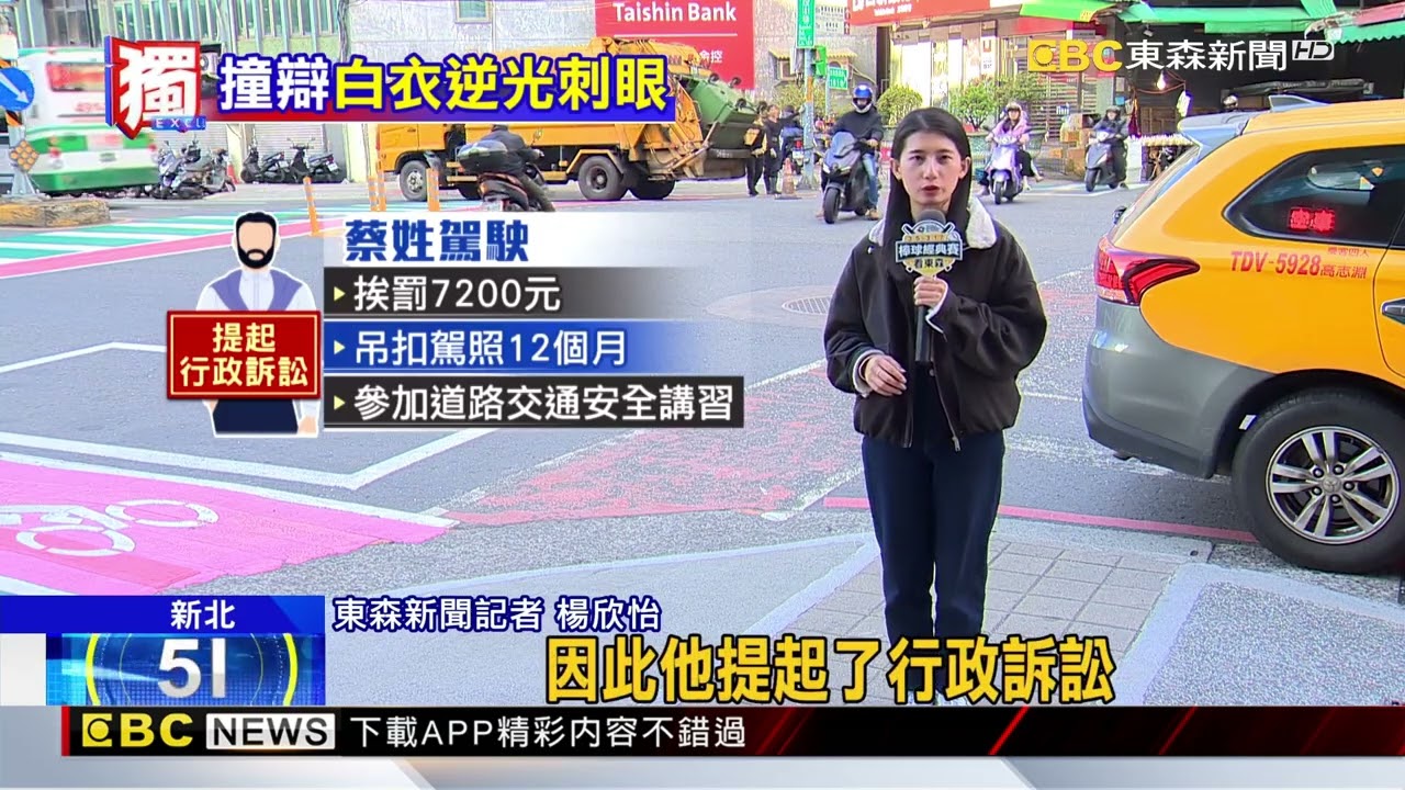 獨家》菜販撞斑馬線上行人 稱「陽光強烈.她穿白衣反光」@newsebc