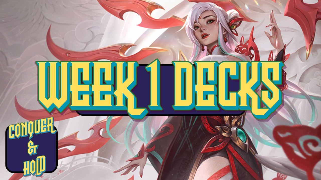 WEEK 1 Spiritforged Topping Deck List! - Conquer and Hold Ep18 Riftbound