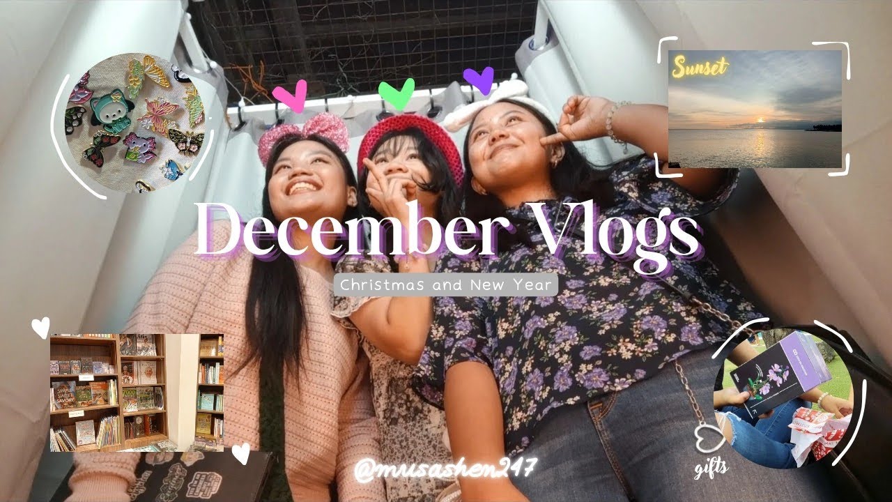 life diaries✮⋆˙: exchange gift, hangouts w/friends & fam, cozy december vlogs❀