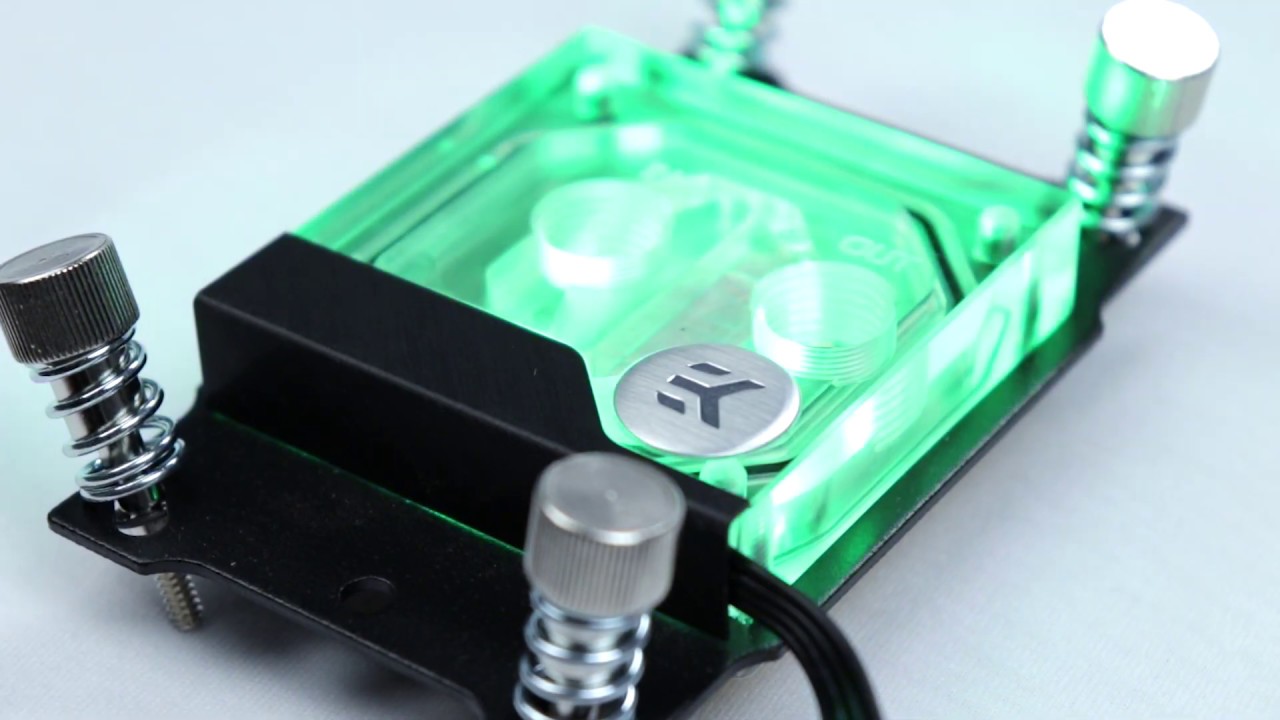 EK Velocity & Supremacy Classic CPU Water Block Highlight