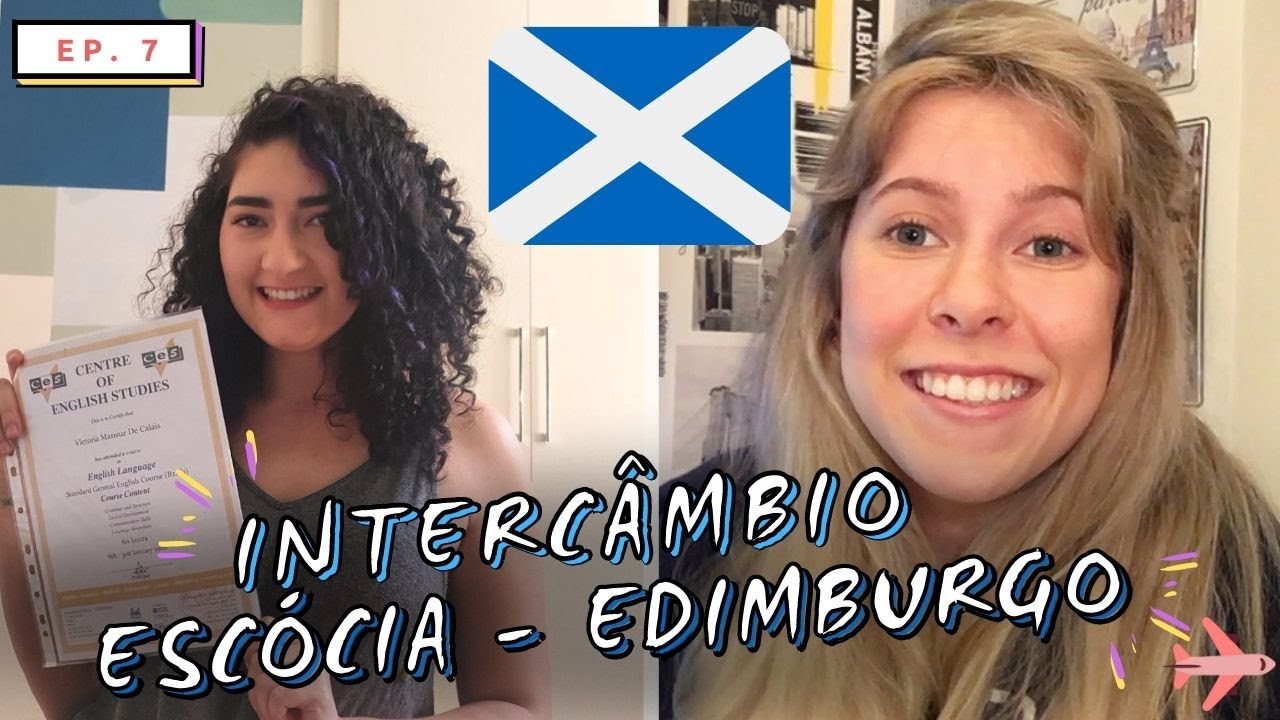 INTERCÂMBIO EM UK ⎮ EDIMBURGO, ESCÓCIA ⎮ ENTREVISTA EP. 7 ⎮ Aeroportando por Tati Bartoli
