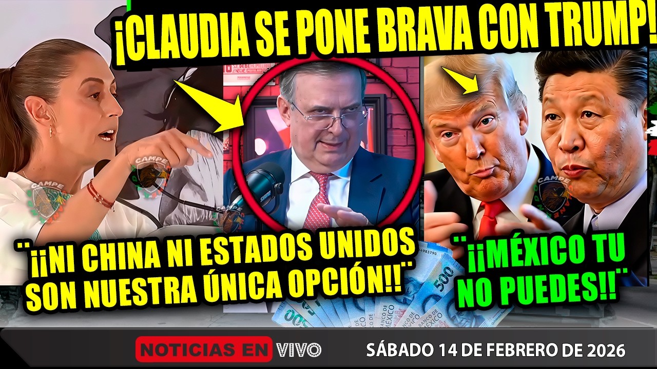 SÁBADAZO! CLAUDIA SE PONE BRAVA CON TRUMP ¡NI ESTADOS UNIDOS Y CHINA SON LOS ÚNICOS! MÉXICO POTENCIA