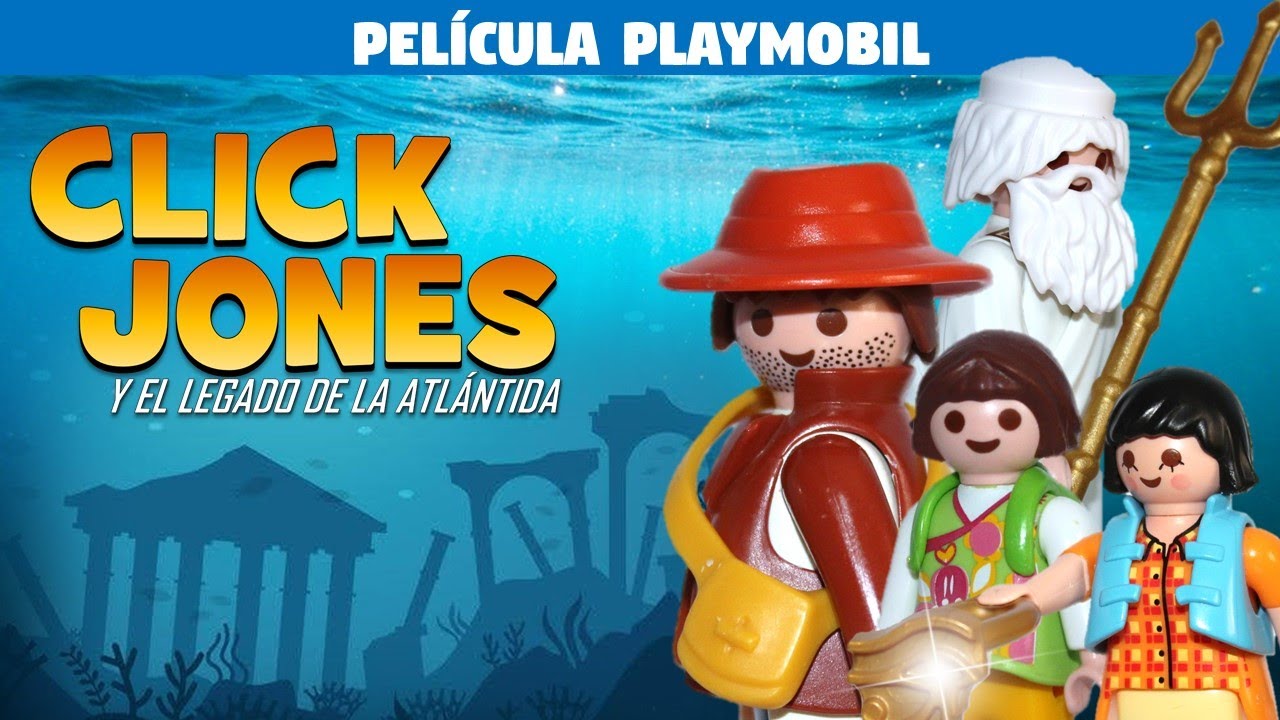 Click Jones y el legado de la Atlántida - Película Playmobil Stop-motion