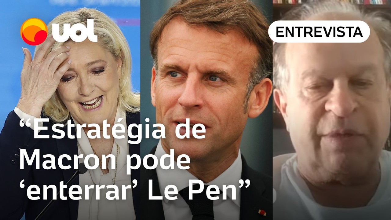 Macron fez jogada de alto risco pensando no longo prazo e pode 'enterrar' Marine Le Pen | Análise