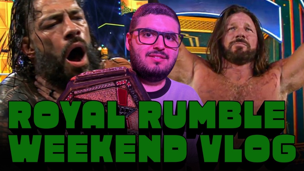 WWE Royal Rumble 2026 Weekend Vlog! 🇸🇦🔥🤼