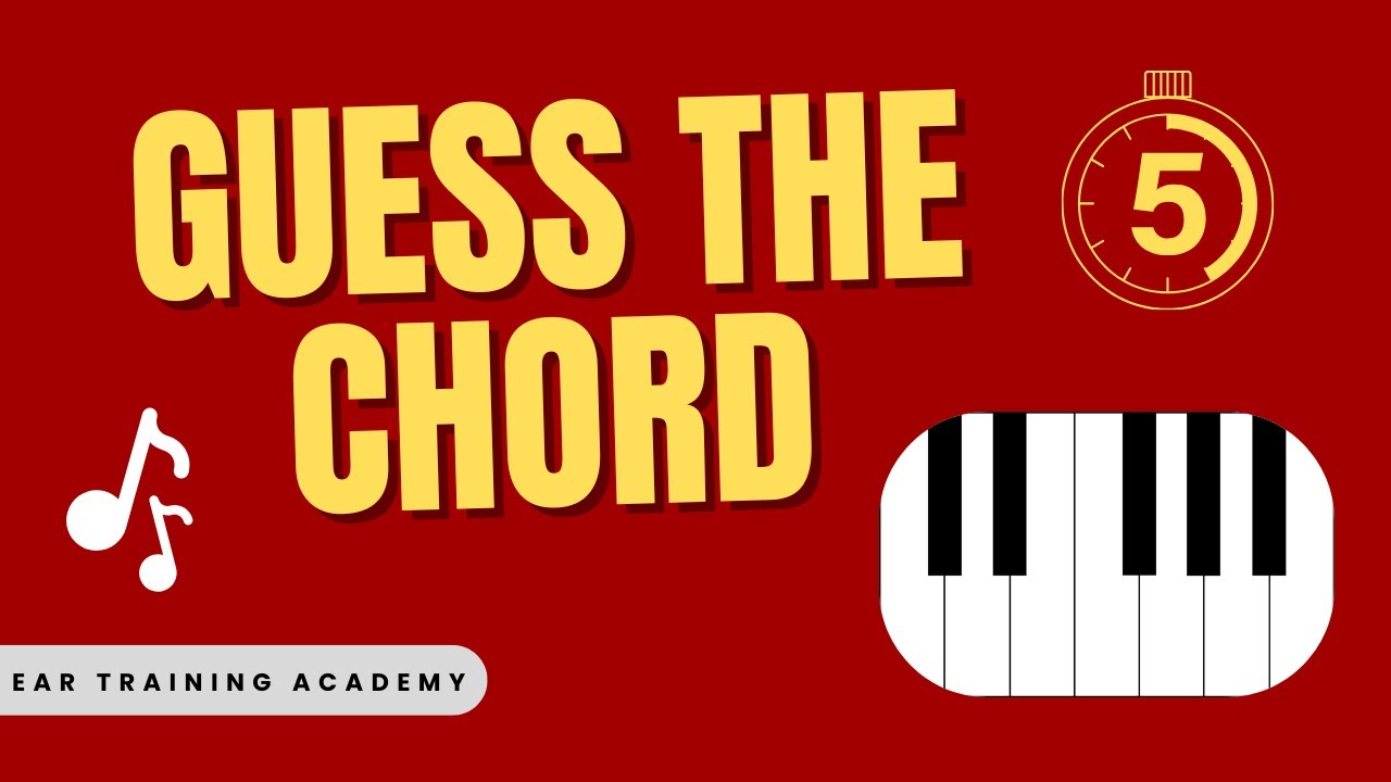 Chord Recognition Challenge 🎹 | Train Your Ear for Music