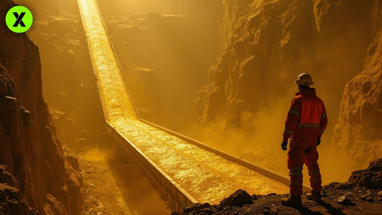 HOW GOLD is MADE on EARTH | This is HOW GOLD is EXTRACTED from MINES 🏆