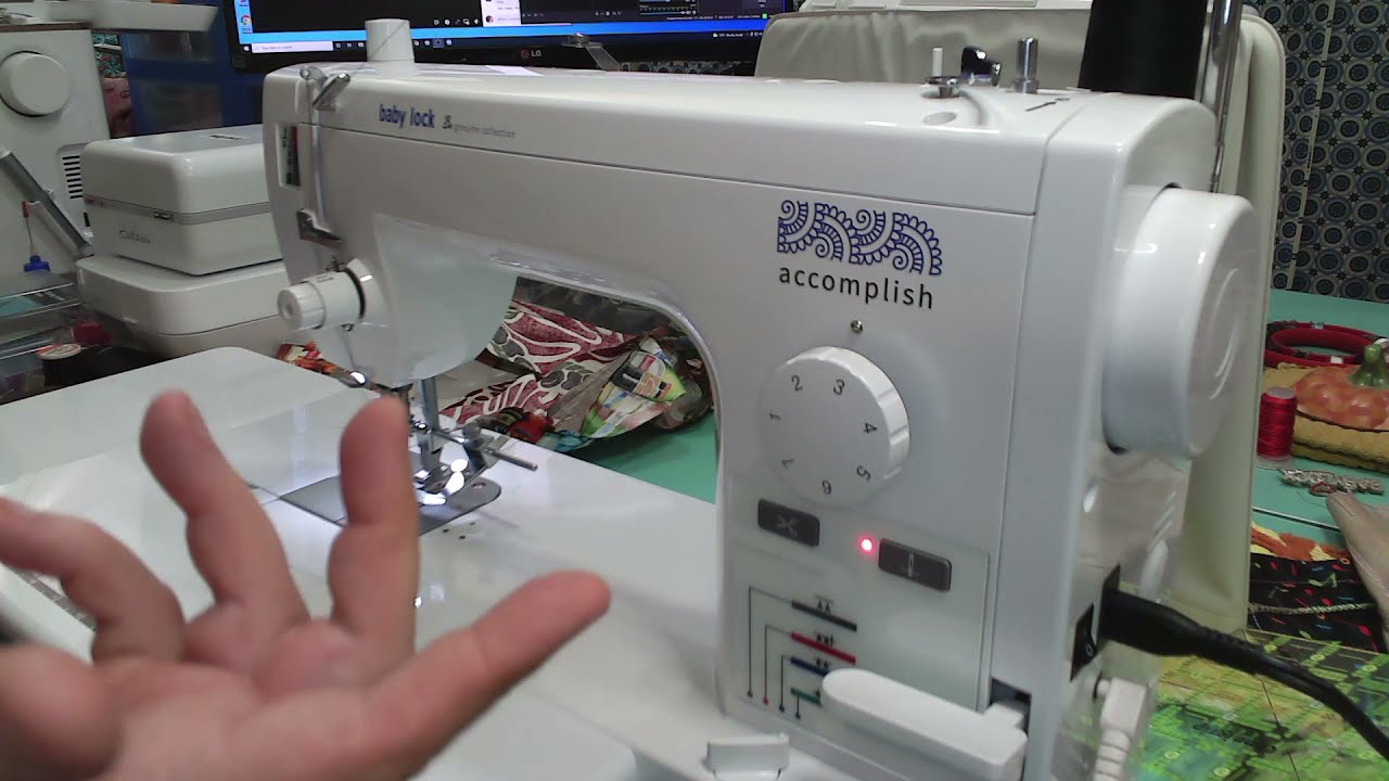Baby Lock Accomplish Basics, how to achieve perfect seams with Richard Tharp