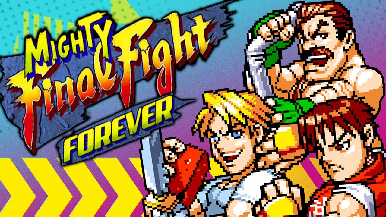 The toughest (and cutest) fight begins! -  Mighty Final Fight Forever (fan game)