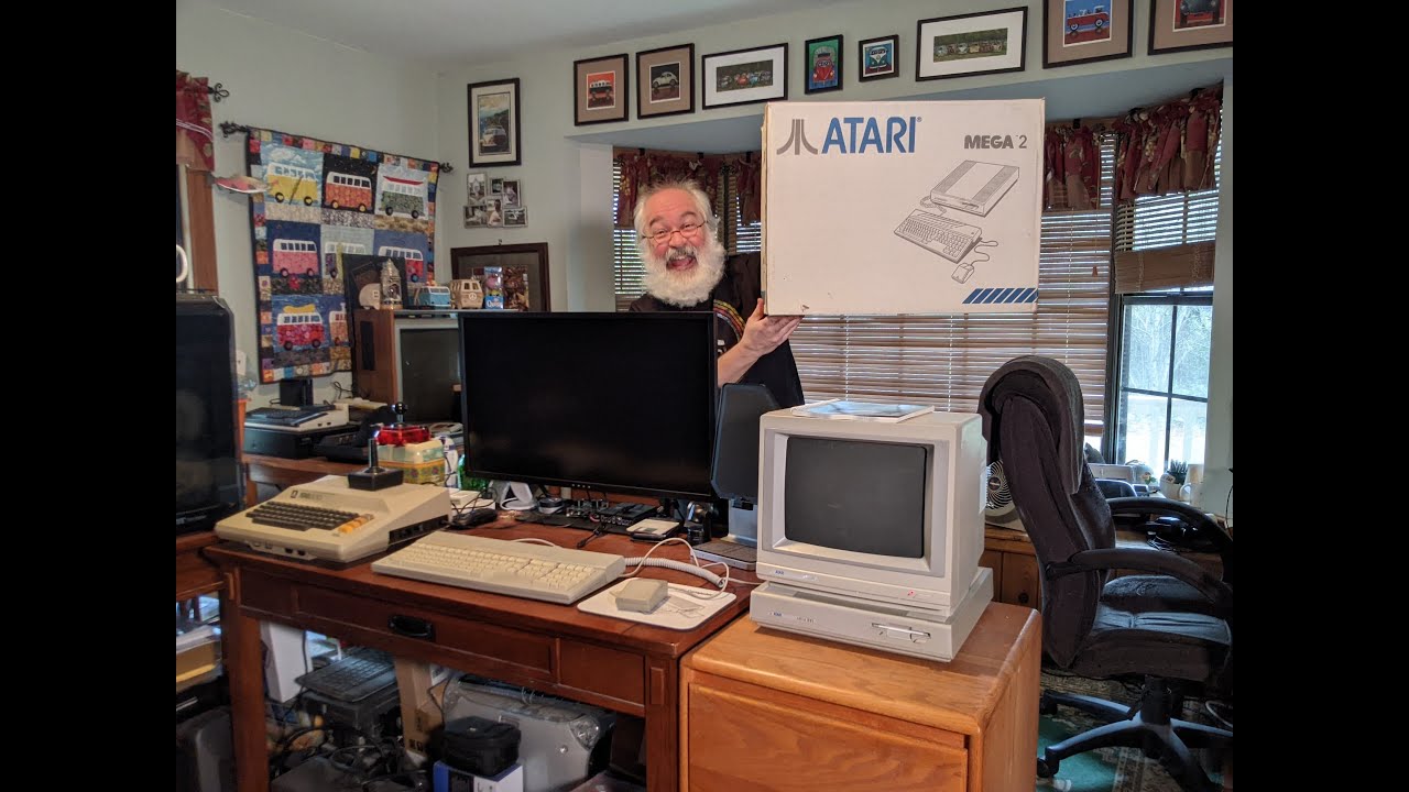 Atari Mega 2 ST - My Atari History - 1980 to 1995 - 8bit to 16bit to 32bit - Retro Computer
