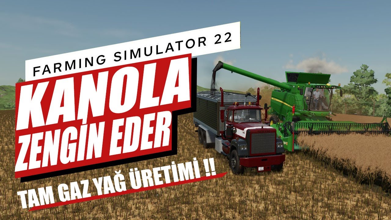 KANOLA YAĞI ÜRETMENİN ÖNEMİ !! | Farming Simulator 22 | #6