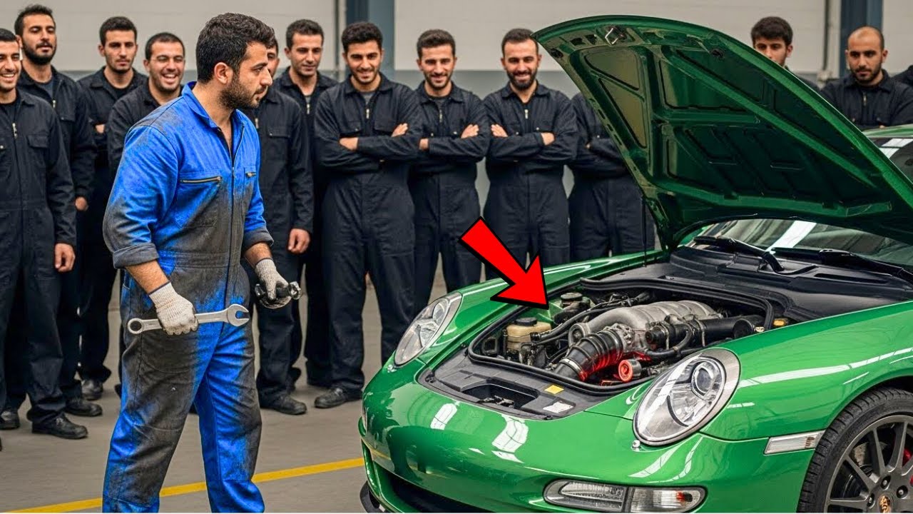 “BU PORSCHE TAMİR EDİLEMEZ!” 19 MÜHENDİS BAŞARISIZ OLDU. TA Kİ FAKİR BİR TAMİRCİ DENENE KADAR...
