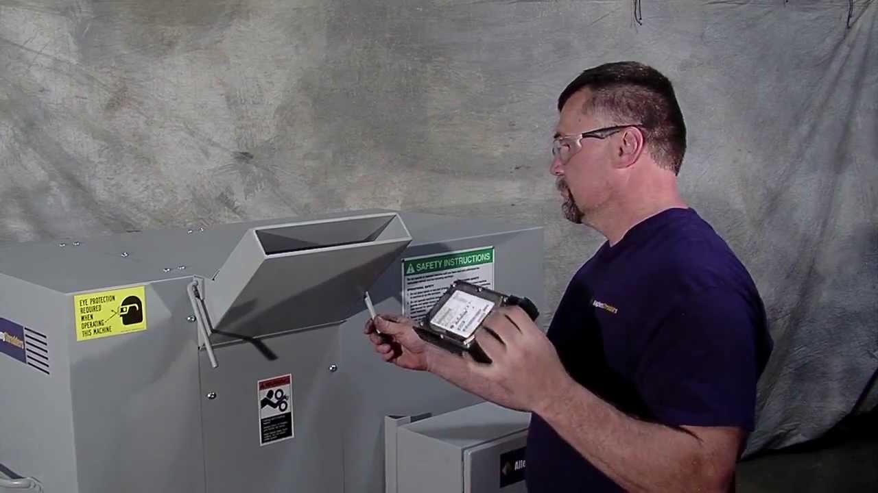 Allegheny 12HD7.5 Hard Drive Shredders