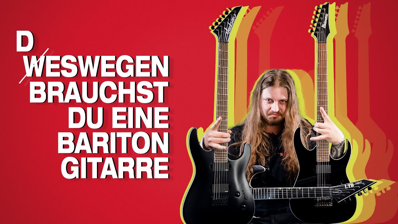 Bariton Gitarren! ESP, Jackson und Ibanez im Vergleich