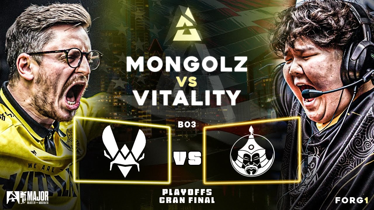 LA GRAN FINAL!!! VITALITY vs MONGOLZ || BLAST.tv MAJOR AUSTIN || GRAN FINAL || BO3 || HIGHLIGHTS