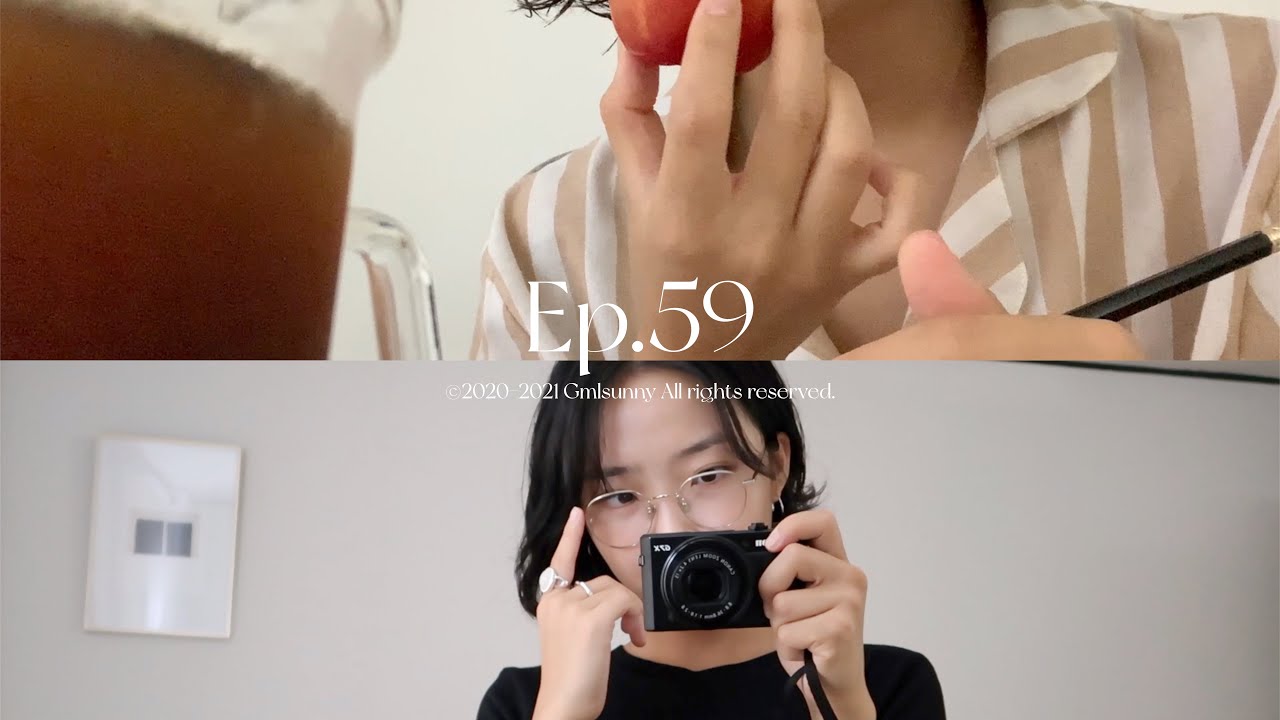 Vlog. 오랜 고민 끝에 안경도 샀고 무력감을 이겨내기 위해 한강으로 따릉이 라이딩! / 젠틀몬스터 Yona / 웨스틴 조선 호텔 라운지 / (쿠키있음 🍪)