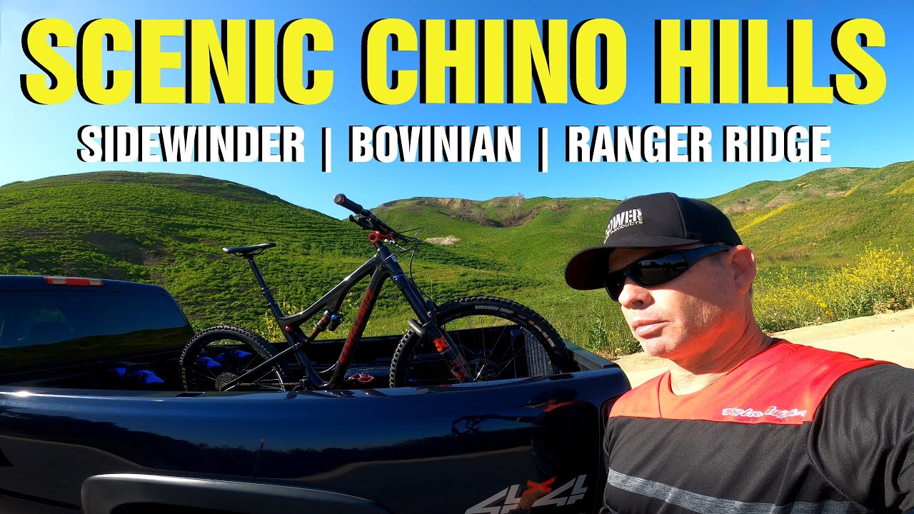 Lush Green Chino Hills - Mtn Biking Sidewinder | Bovinian | Ranger Ridge