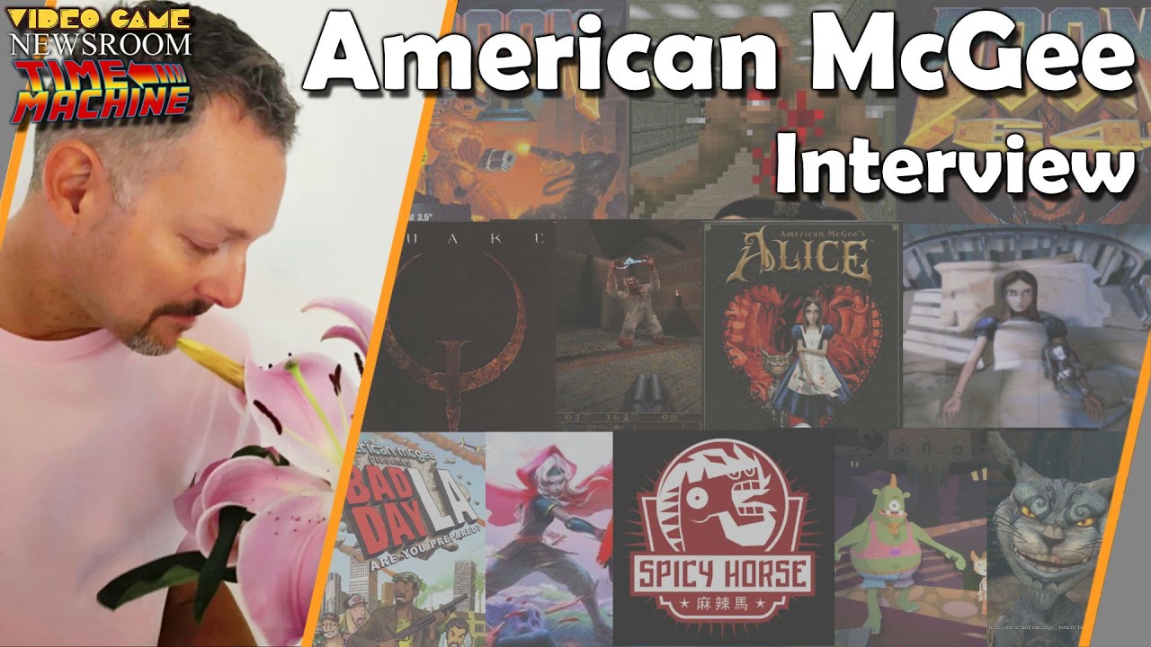 American McGee - Id, Electronic Arts, Ion Storm, Rogue, Spicy Horse