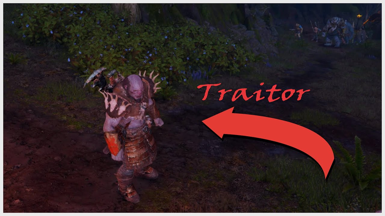 Film - Death to traitor Orc Zuka-middle earth shadow of war 