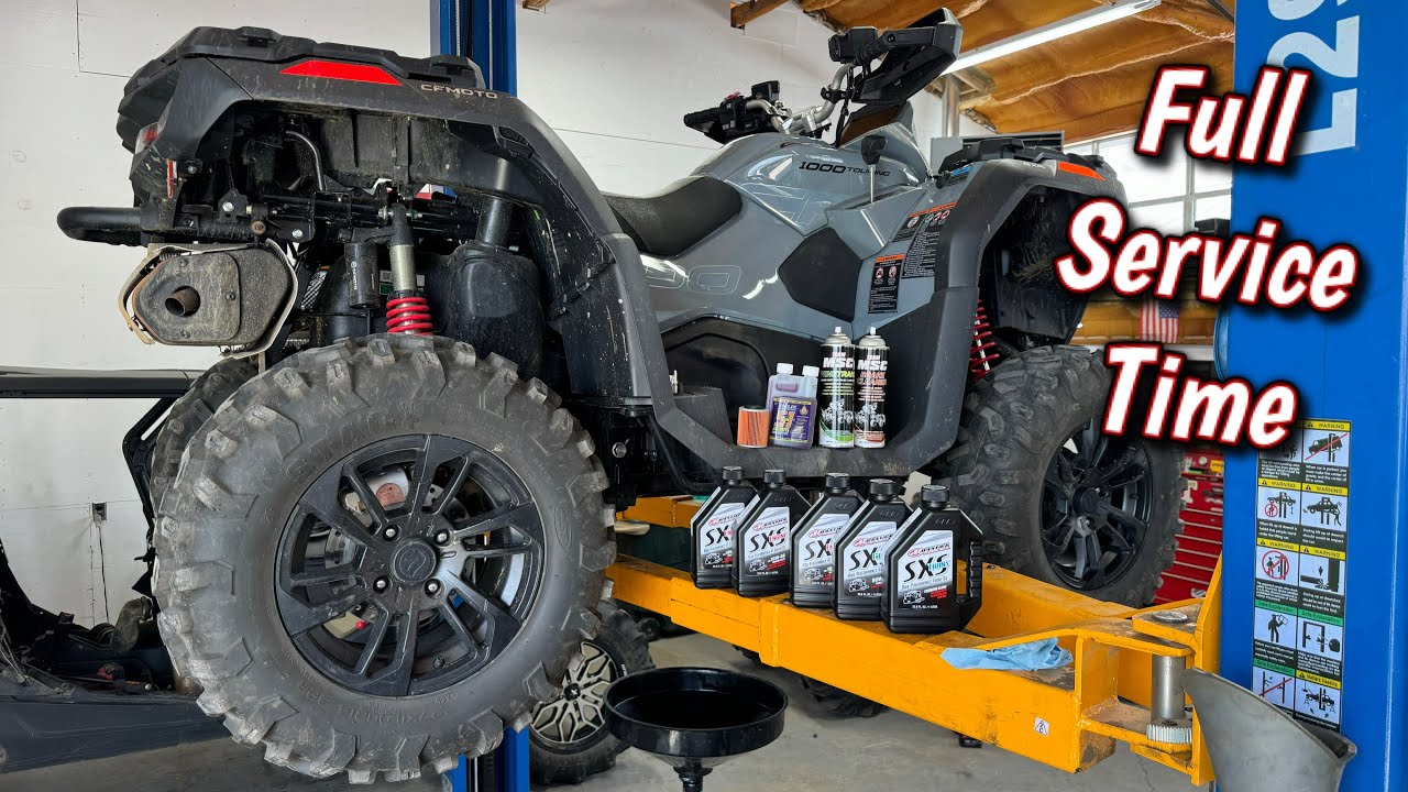 Полное техническое обслуживание CFMOTO CFORCE 1000 и 800 Gen 3 Touring | Техническое обслуживание