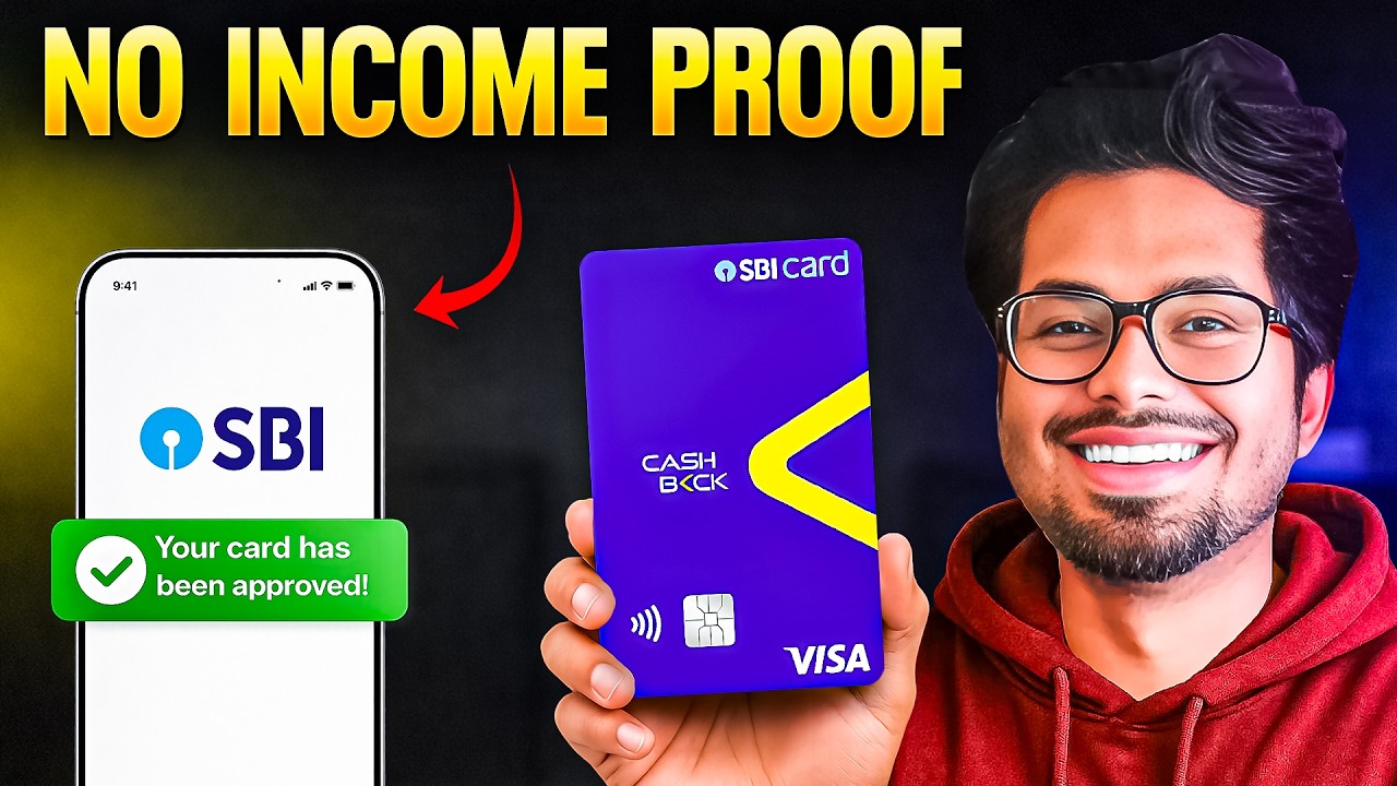 SBI Cashback Credit Card - How to Apply Online with NO Income Proof? Hindi Review & Guide 2026